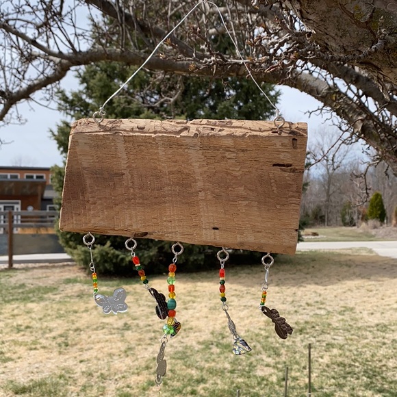Handmade Wind Chime “Fluttering Hearts” - Picture 1 of 4